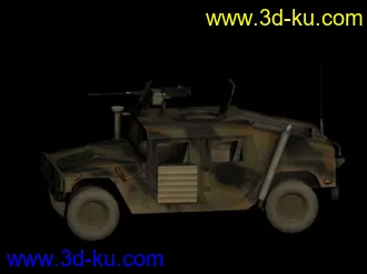 3D打印模型战地2 美军装甲悍马的图片