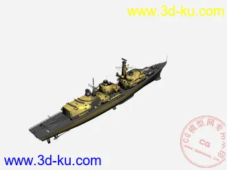 轉發國外戰艦模型的图片