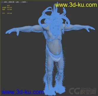 3D打印模型怪物.的图片