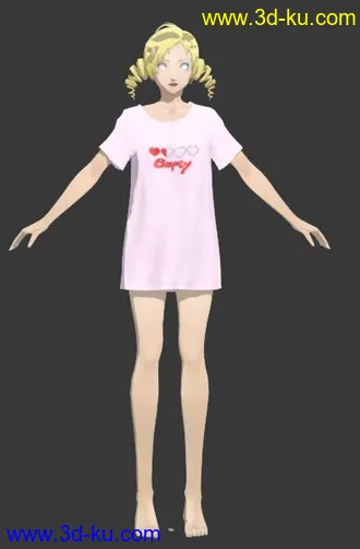 3D打印模型PS3十八禁游戏@Catherine的图片