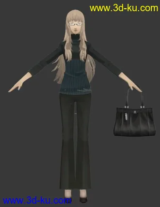 3D打印模型应要求发布Catherine另一位女主角的图片