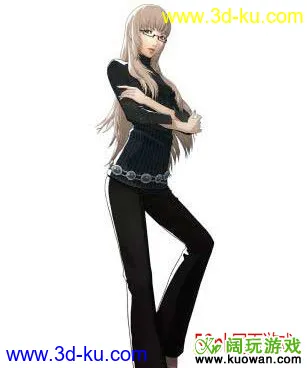 3D打印模型应要求发布Catherine另一位女主角的图片