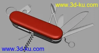 3D打印模型多功能小刀～的图片