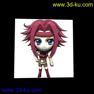 3D打印模型Q版人的图片
