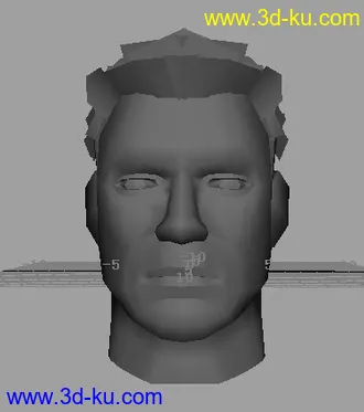 3D打印模型maya游戏人头的图片