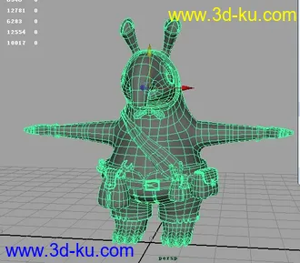 3D打印模型卡通大象的图片