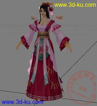 赤壁同好者——女时装模型2件的图片
