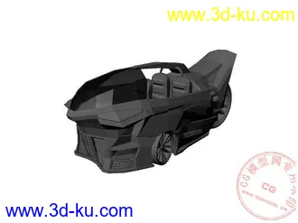 3D打印模型仿做 一辆概念摩托的图片
