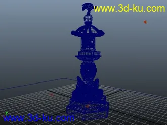 3D打印模型塔--原创的图片