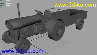 3D打印模型卡通车的图片
