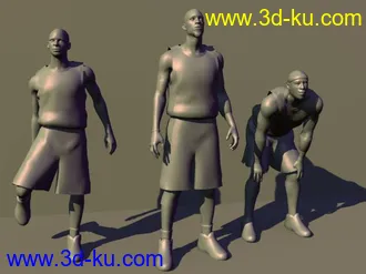 3D打印模型整理了一下，湖人和凯尔特人，有兴趣的下喽~的图片