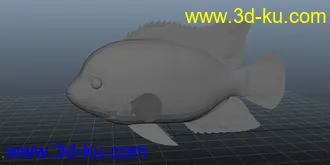 3D打印模型热带鱼的图片