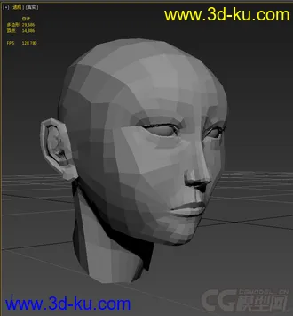 3D打印模型高模人头一个的图片