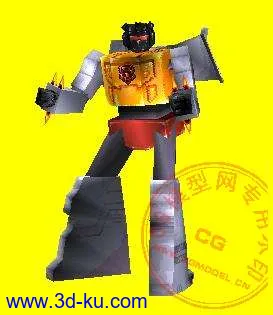 变形金刚（动画版）人物模型的图片