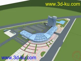 3D打印模型现代汽车城的图片