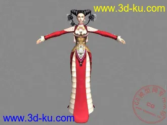 3D打印模型巫师MM（火红玫瑰），不知发过没有。的图片