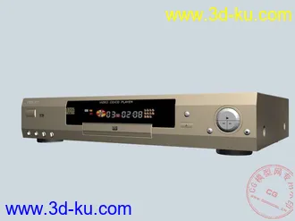 3D打印模型Philips影碟机的图片