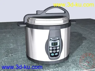 3D打印模型压力锅的图片