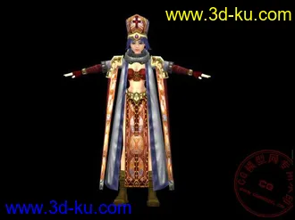 网龙圣女之歌模型集（含psd,tga源文件与2D图）的图片