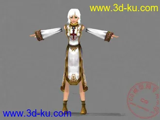 网龙圣女之歌模型集（含psd,tga源文件与2D图）的图片