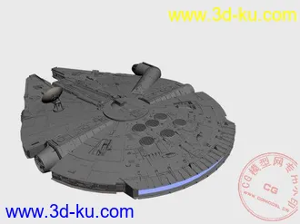3D打印模型星球大战千年鹰的图片