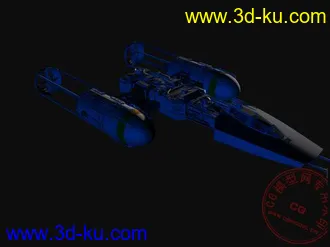 3D打印模型星球大战 b-wing & y-wing的图片