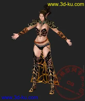 3D打印模型精灵的图片