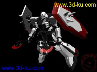 3D打印模型自制zaku的图片