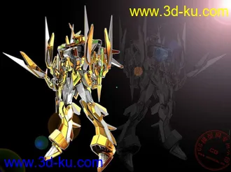 3D打印模型原创的机器人的图片