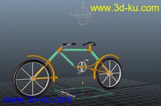 3D打印模型绑定超棒自行车的图片