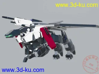 3D打印模型自己做的机械狗的图片