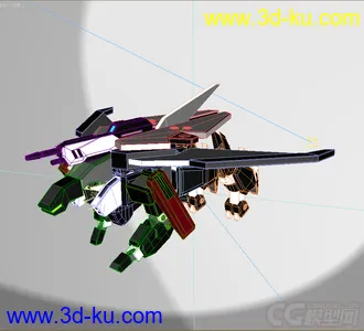 3D打印模型自己做的机械狗的图片