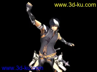 3D打印模型真名法典juto..带动作。。超级棒的图片