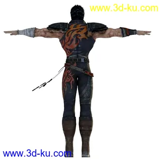 3D打印模型[ps3] 北斗无双 Kenshiro _Hokuto Musou的图片