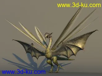 3D打印模型龙怪的图片