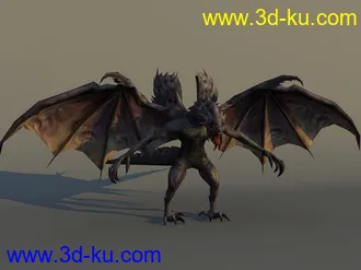 3D打印模型龙怪的图片
