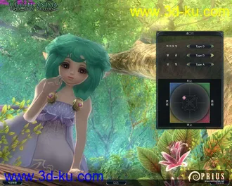 3D打印模型【卡尔共享37】《Prius》系列1小萝莉第一只[次世代网游][韩国CJIntertanet]的图片