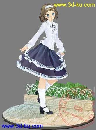 3D打印模型眼睛娘的图片