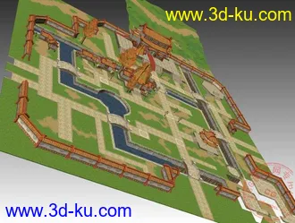 3D打印模型《江山》游戏场景-1的图片