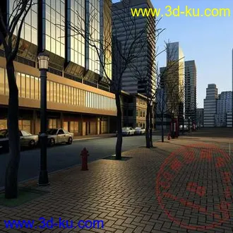 3D打印模型经典黄昏 [全模,无PS.附材质灯光]的图片