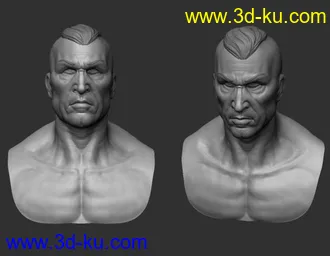 3D打印模型NB人头ZB文件  帮助很大啊   喜欢的朋友来拿！！！！！的图片