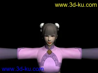 3D打印模型真三国无双6女模的图片