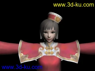 3D打印模型真三国无双6女模的图片