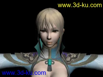 3D打印模型真三国无双6女模的图片