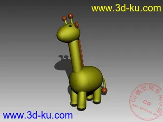 3D打印模型精品动物玩偶的图片