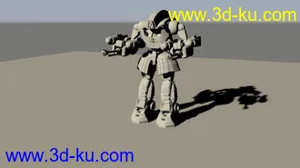 3D打印模型上半身跟着教程做的  下半身是原创的图片