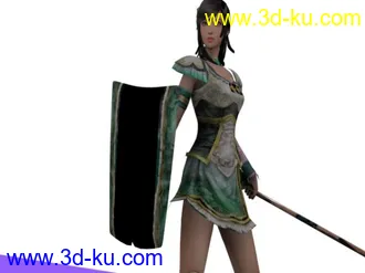 3D打印模型三国无双7 星彩的图片