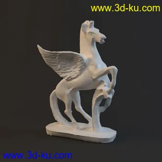 3D打印模型飞马雕塑(实体扫描)的图片