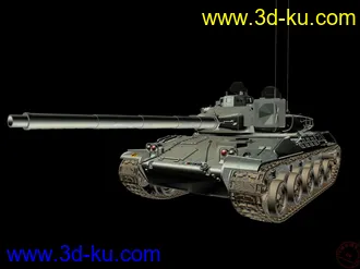 3D打印模型老坦克高模的图片