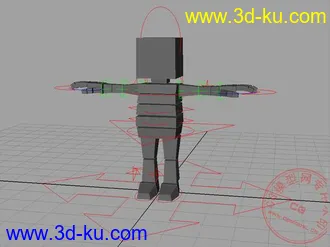 3D打印模型来自Highend3d的各种角色绑定的图片